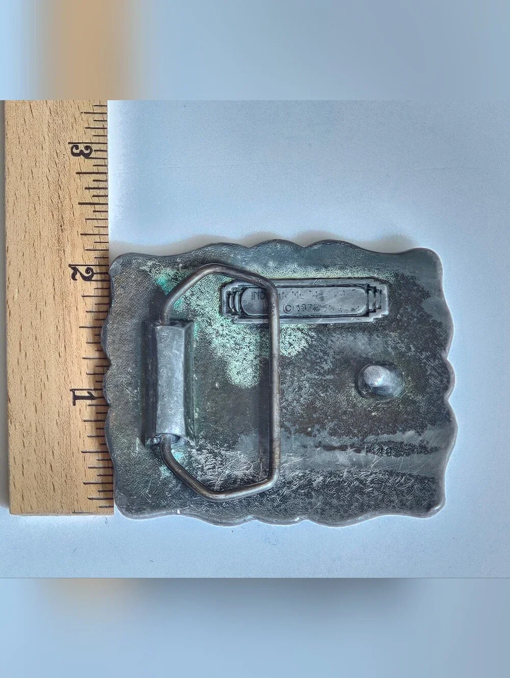 Indiana Metal Craft 1978 Vintage Horse Belt Buckle (F88) 
